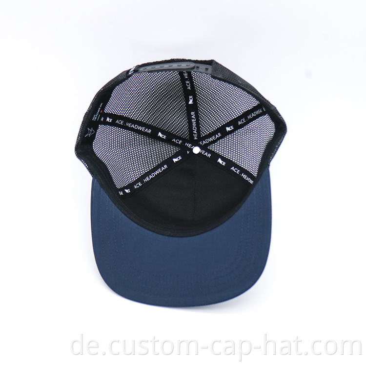 blue trucker cap